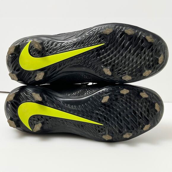 Nike HyperDiamond 2 Pro Softball Cleats Black Womens 11 Mens 9.5 - Picture 2 of 9